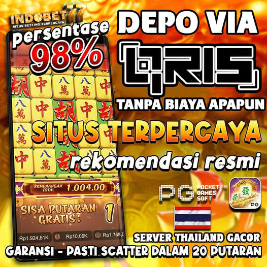 INDOBET77: Situs Slot Gacor Online Malam Ini Gampang Menang Terpercaya